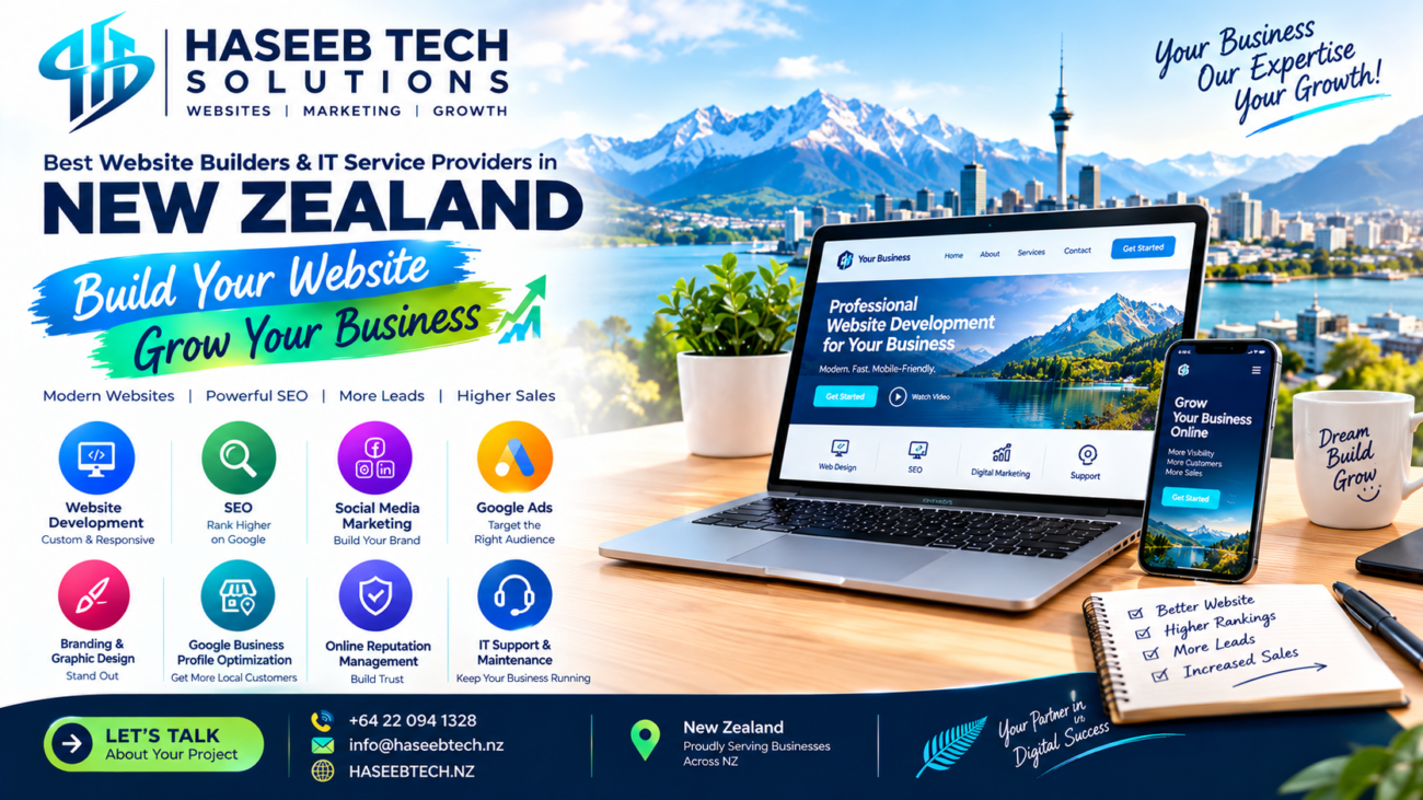 Website Builder in New Zealand
